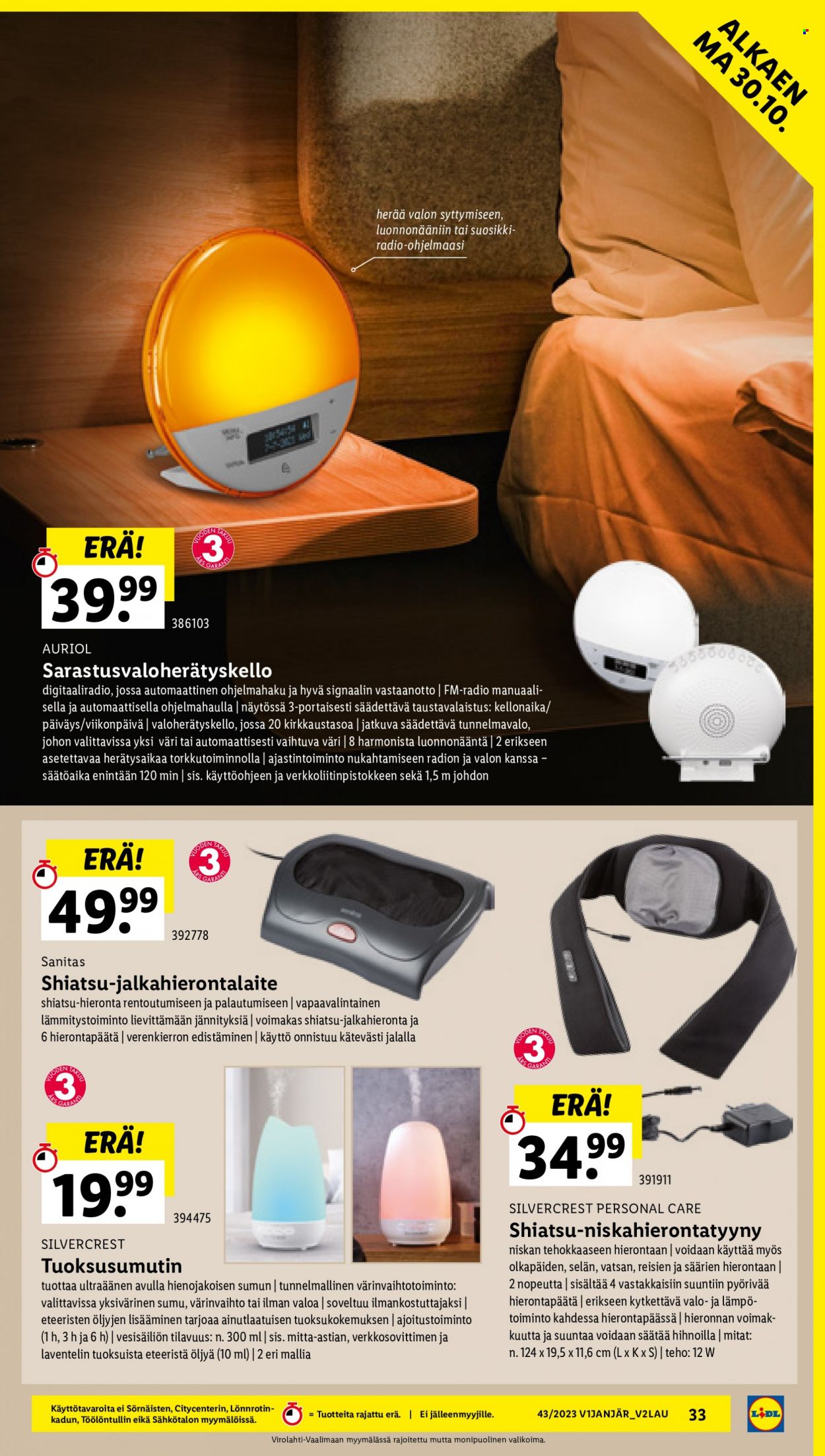 Lidl tarjoukset - 26.10.2023 - 01.11.2023. Sivu 37