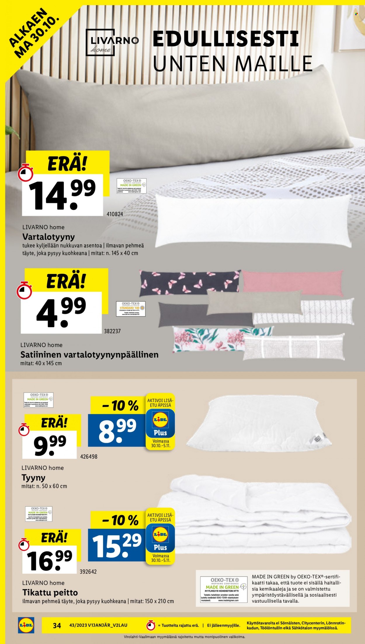 Lidl tarjoukset - 26.10.2023 - 01.11.2023. Sivu 38
