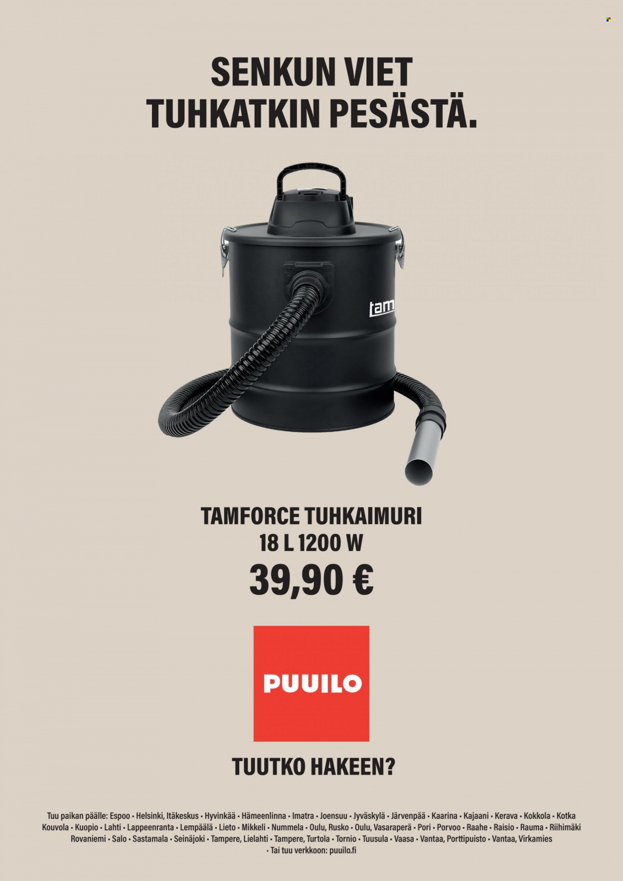 Puuilo tarjoukset. Sivu 1