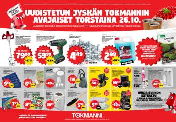 Tokmanni tarjoukset  - 26.10.2023 - 29.10.2023.