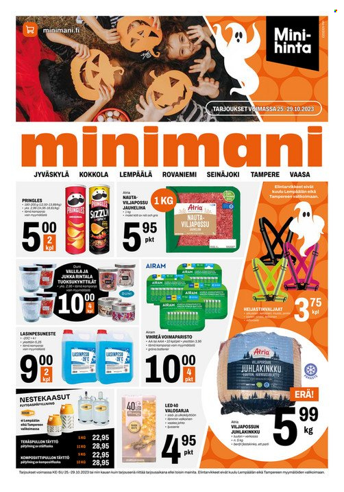 Minimani tarjoukset - 25.10.2023 - 29.10.2023. Sivu 1
