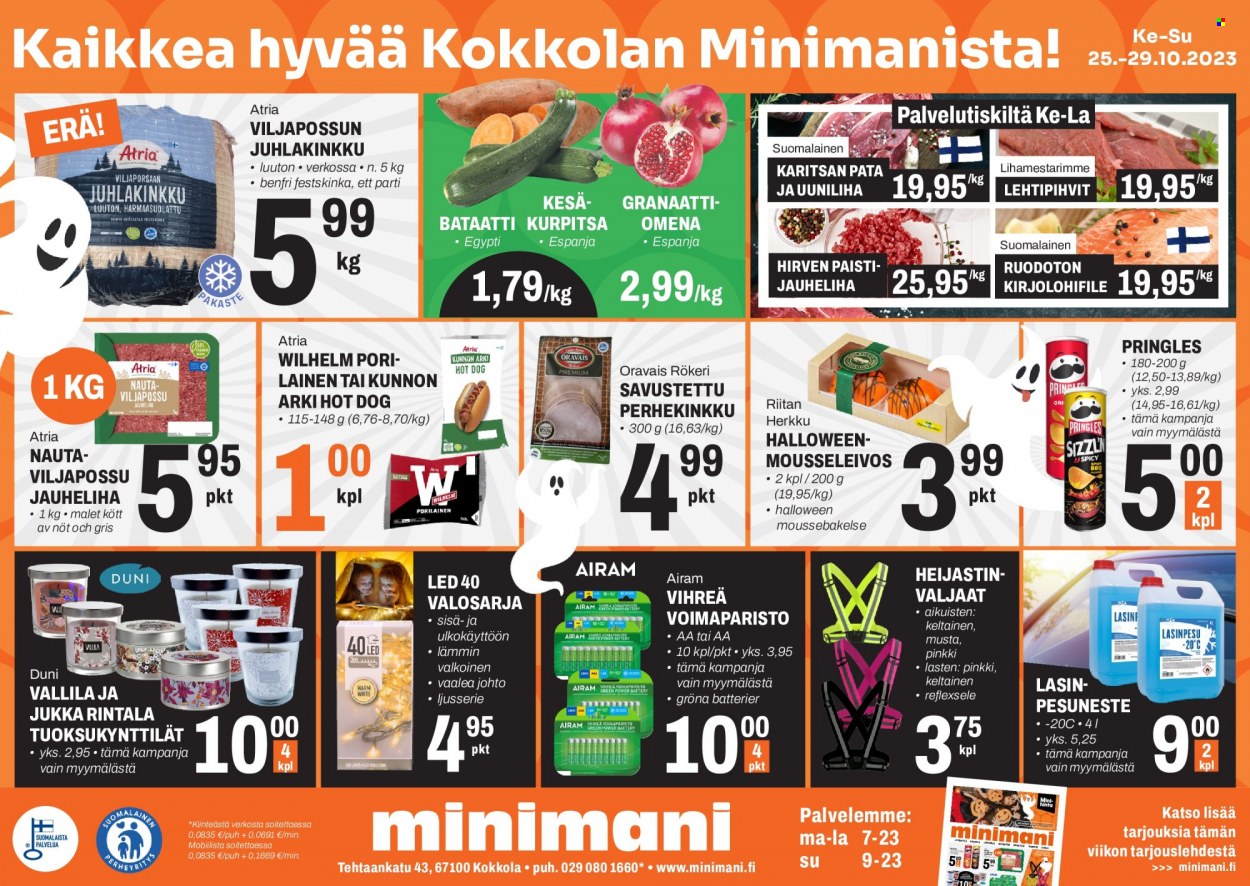 Minimani tarjoukset - 25.10.2023 - 29.10.2023. Sivu 1