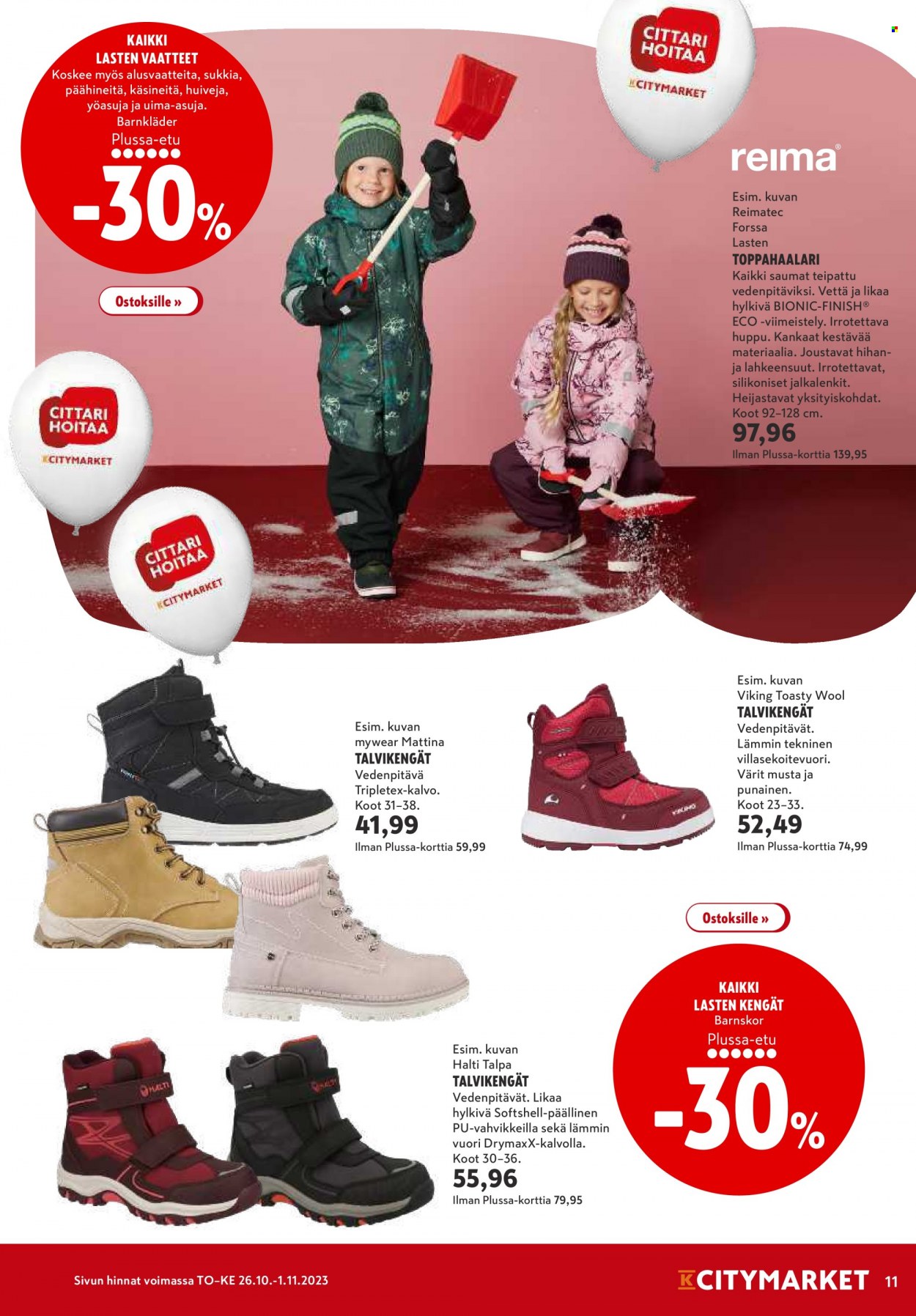 K-citymarket tarjoukset - 26.10.2023 - 01.11.2023. Sivu 11