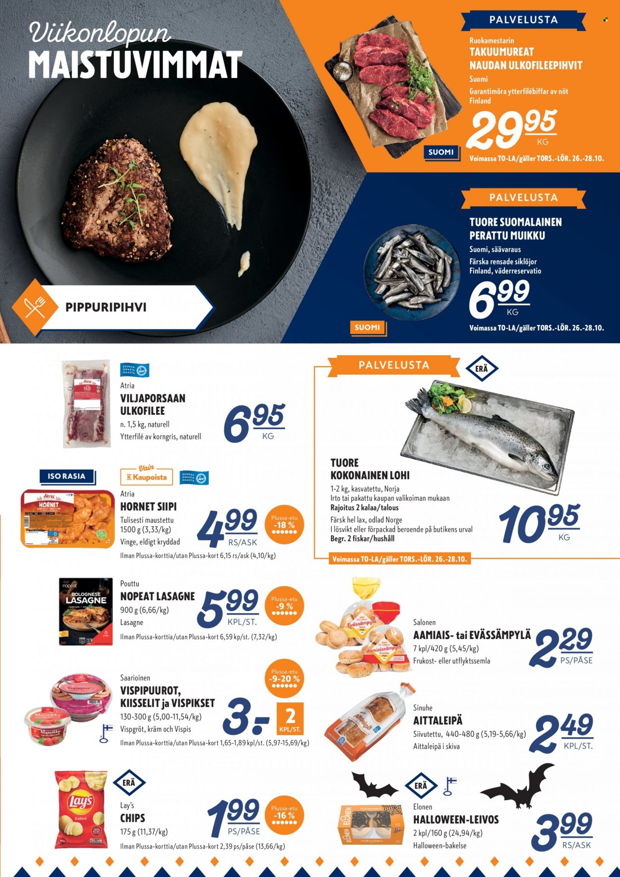 K-Supermarket tarjoukset - 26.10.2023 - 29.10.2023. Sivu 3