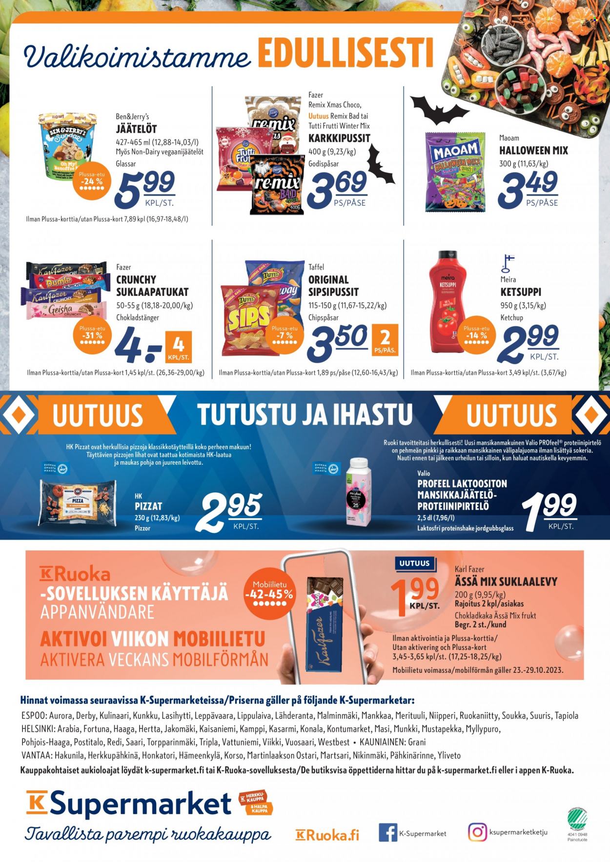 K-Supermarket tarjoukset - 26.10.2023 - 29.10.2023. Sivu 4