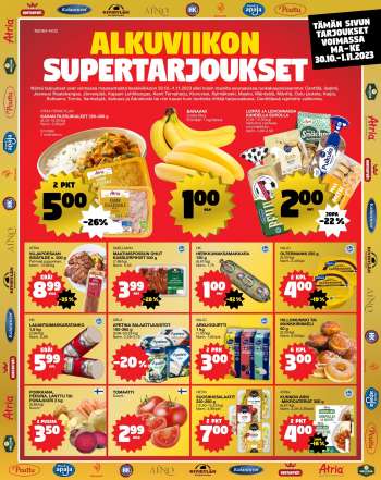 Tokmanni tarjoukset  - 30.10.2023 - 01.11.2023.