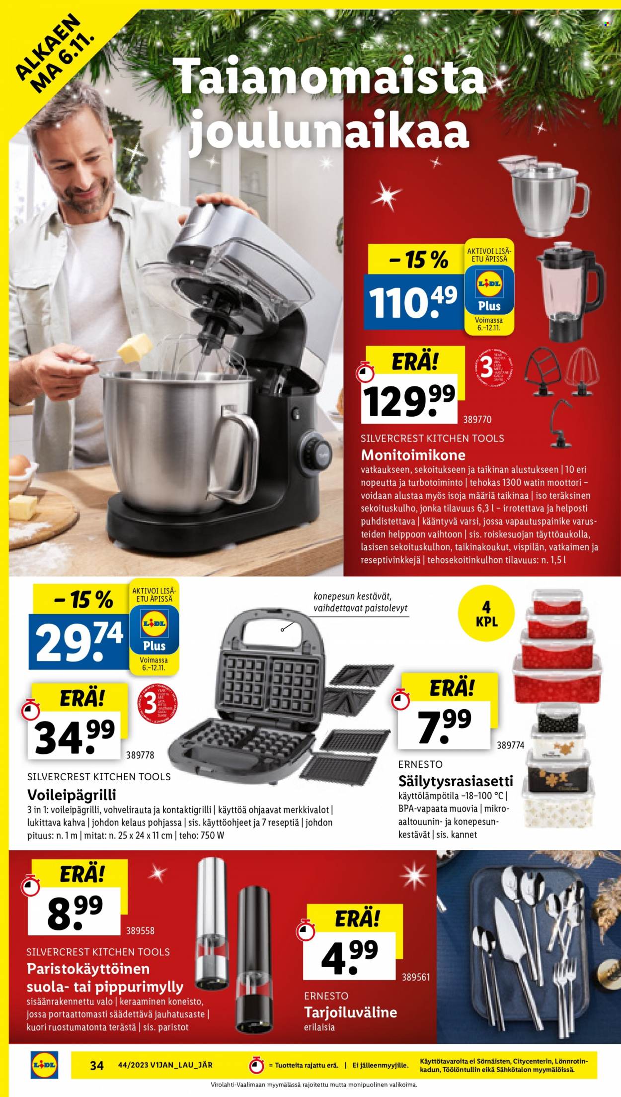 Lidl tarjoukset - 02.11.2023 - 08.11.2023. Sivu 38