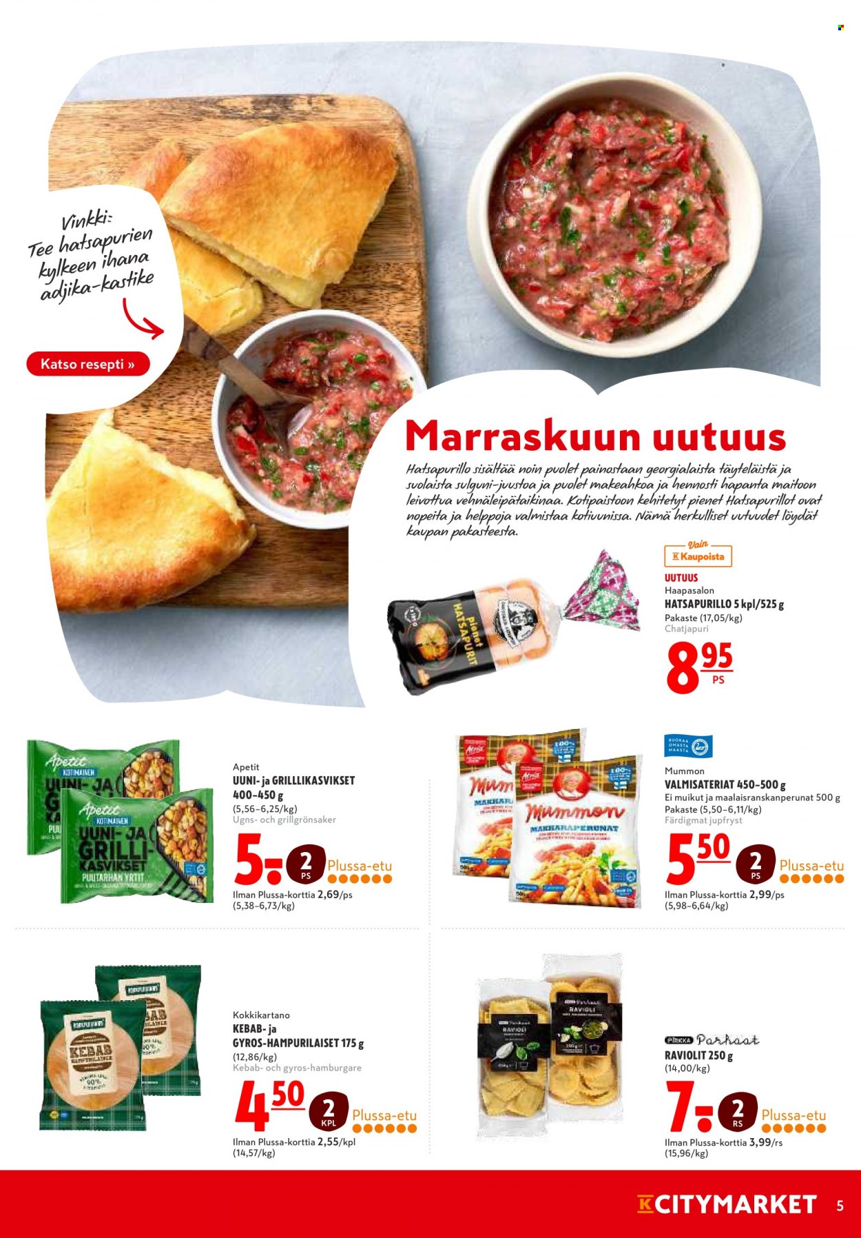 K-citymarket tarjoukset - 30.10.2023 - 01.11.2023. Sivu 5