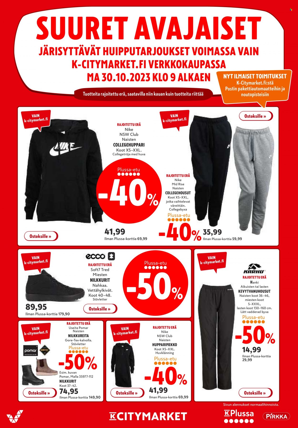 K-citymarket tarjoukset - 30.10.2023 - 01.11.2023. Sivu 16