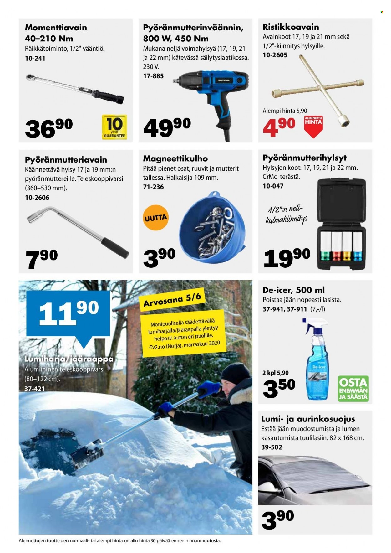 Biltema tarjoukset - 23.10.2023 - 29.10.2023. Sivu 3
