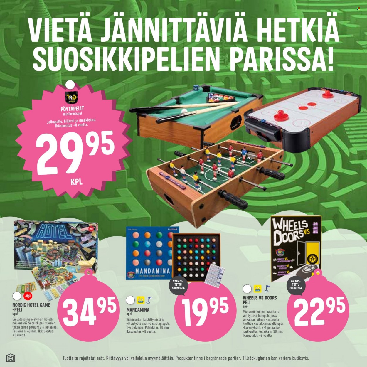 HalpaHalli tarjoukset. Sivu 34