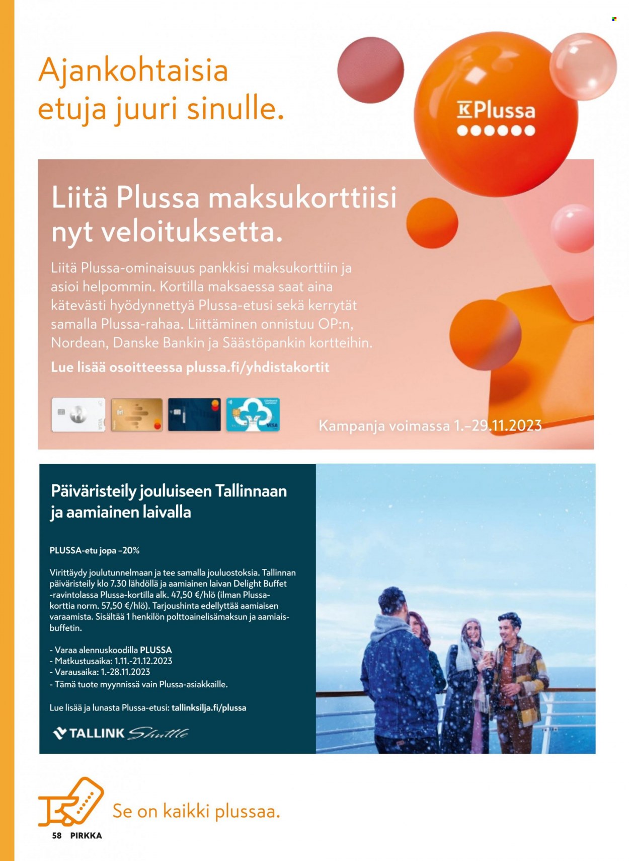 K-market tarjoukset - 01.11.2023 - 28.11.2023. Sivu 58