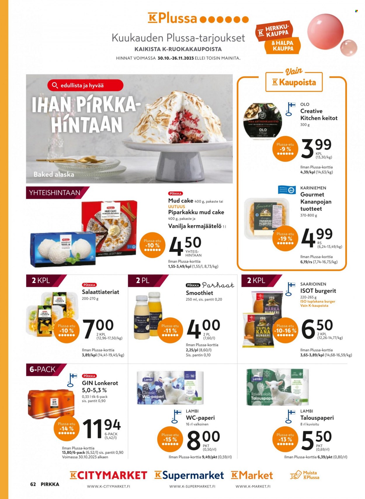 K-market tarjoukset - 01.11.2023 - 28.11.2023. Sivu 62