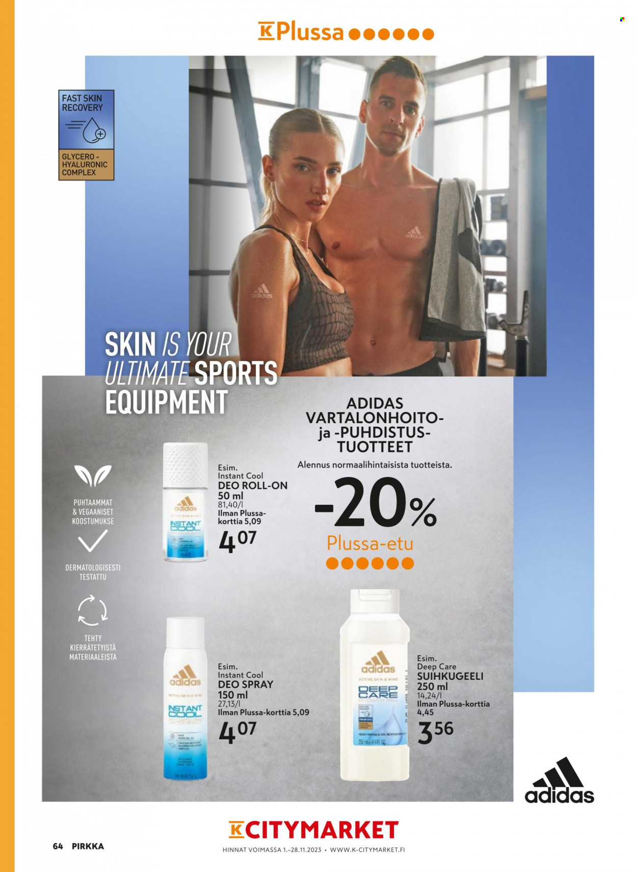 K-market tarjoukset - 01.11.2023 - 28.11.2023. Sivu 64