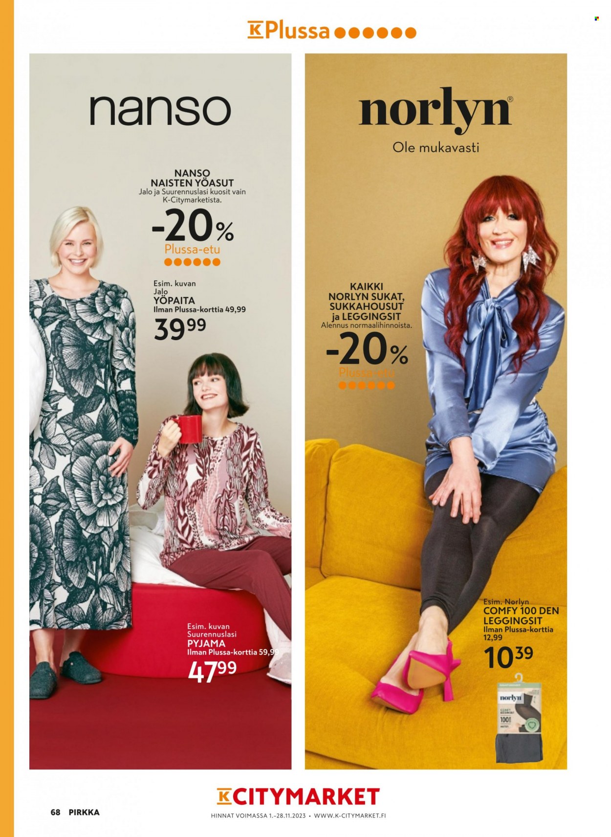 K-market tarjoukset - 01.11.2023 - 28.11.2023. Sivu 68