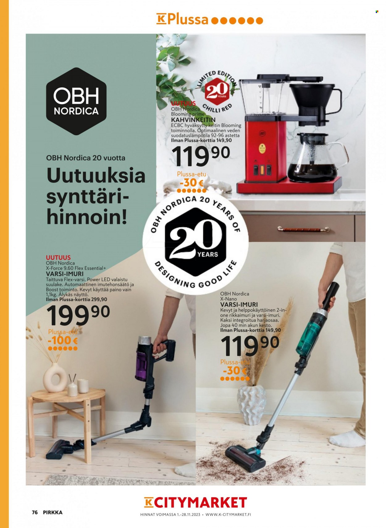 K-market tarjoukset - 01.11.2023 - 28.11.2023. Sivu 76