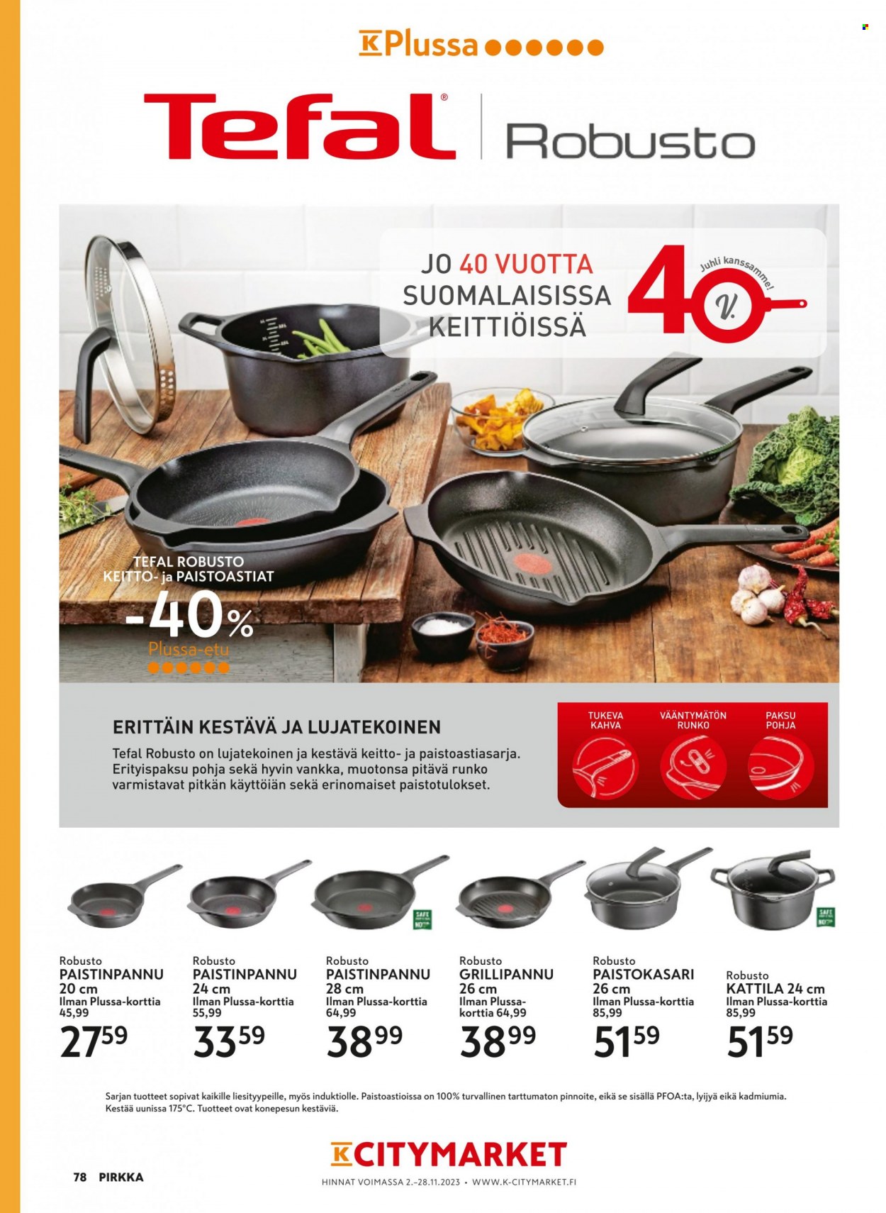 K-market tarjoukset - 01.11.2023 - 28.11.2023. Sivu 78