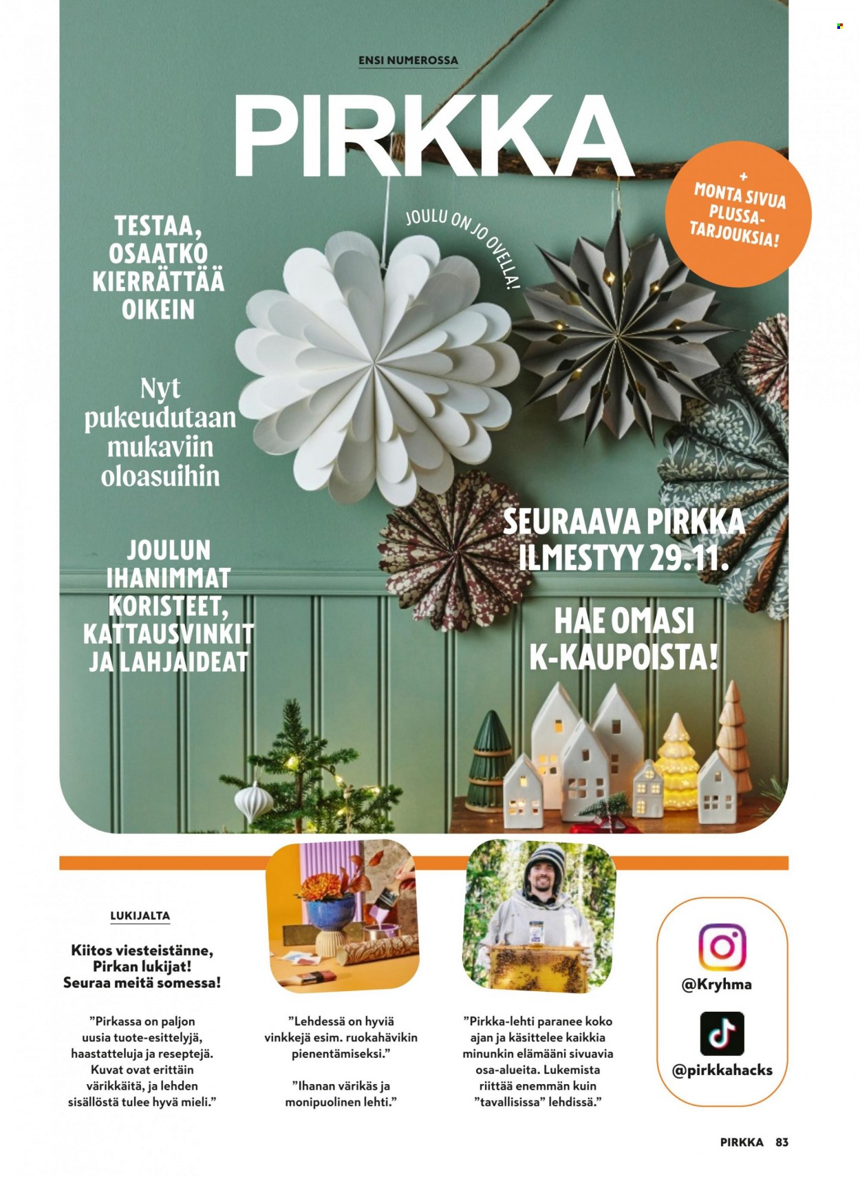 K-market tarjoukset - 01.11.2023 - 28.11.2023. Sivu 83