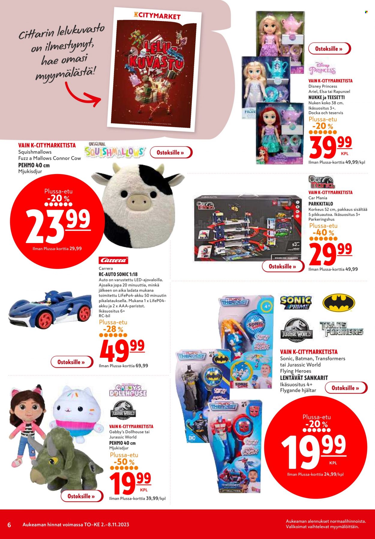 K-citymarket tarjoukset - 02.11.2023 - 08.11.2023. Sivu 6