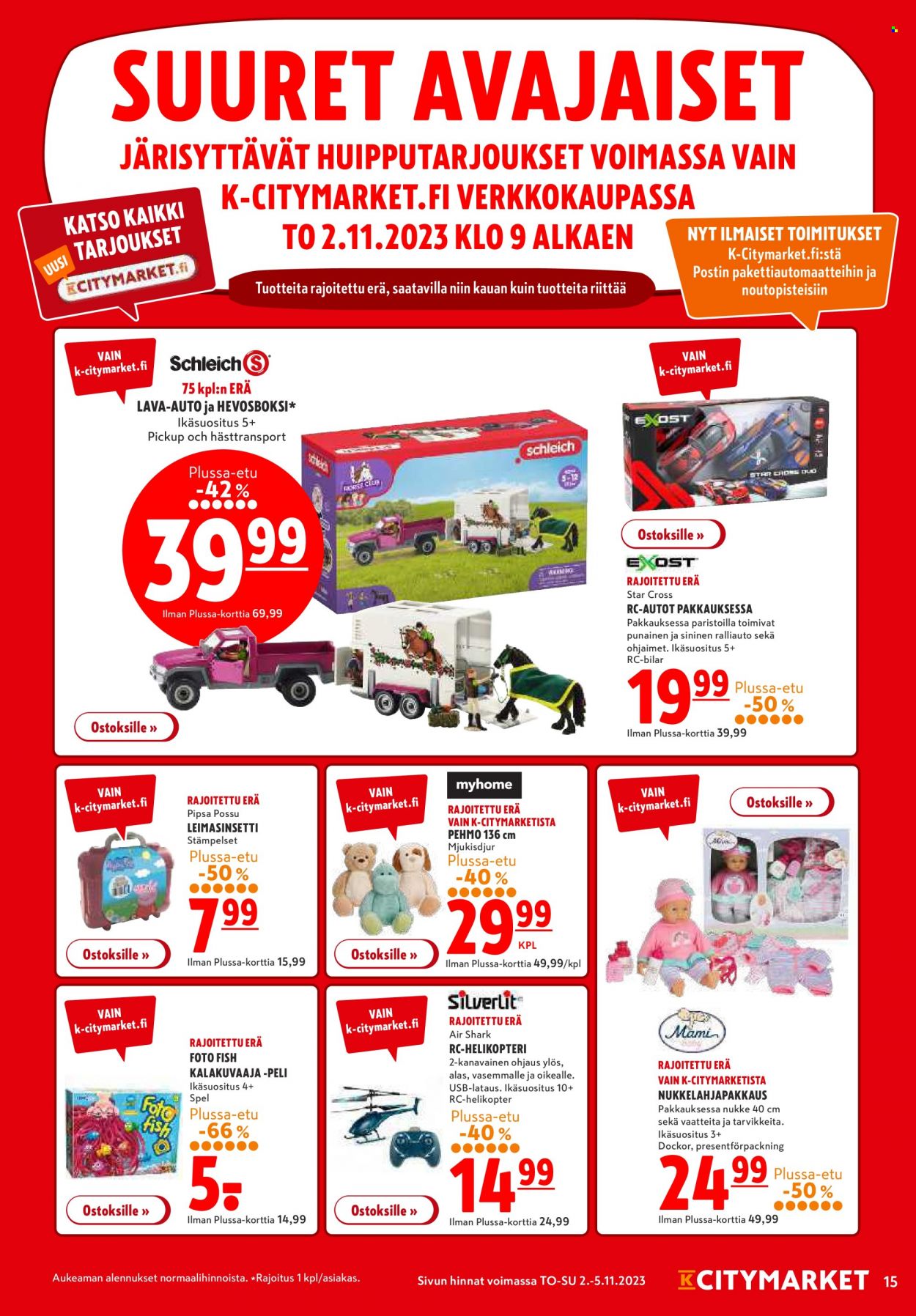 K-citymarket tarjoukset - 02.11.2023 - 08.11.2023. Sivu 15
