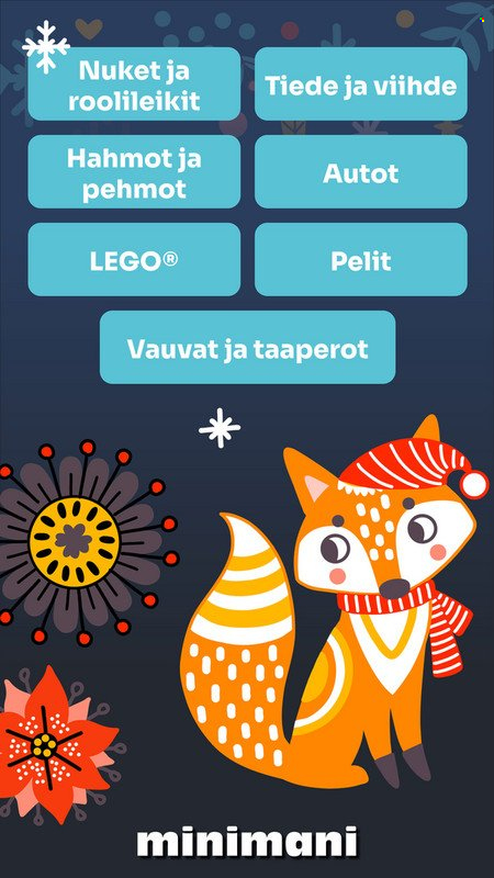 Minimani tarjoukset. Sivu 2