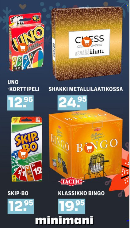 Minimani tarjoukset. Sivu 36