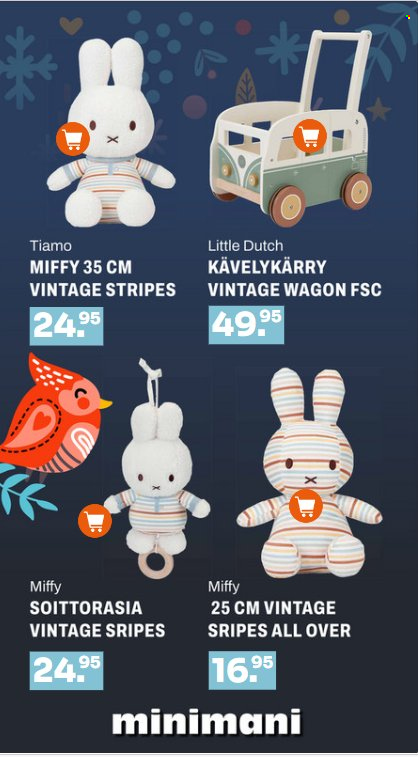 Minimani tarjoukset. Sivu 42