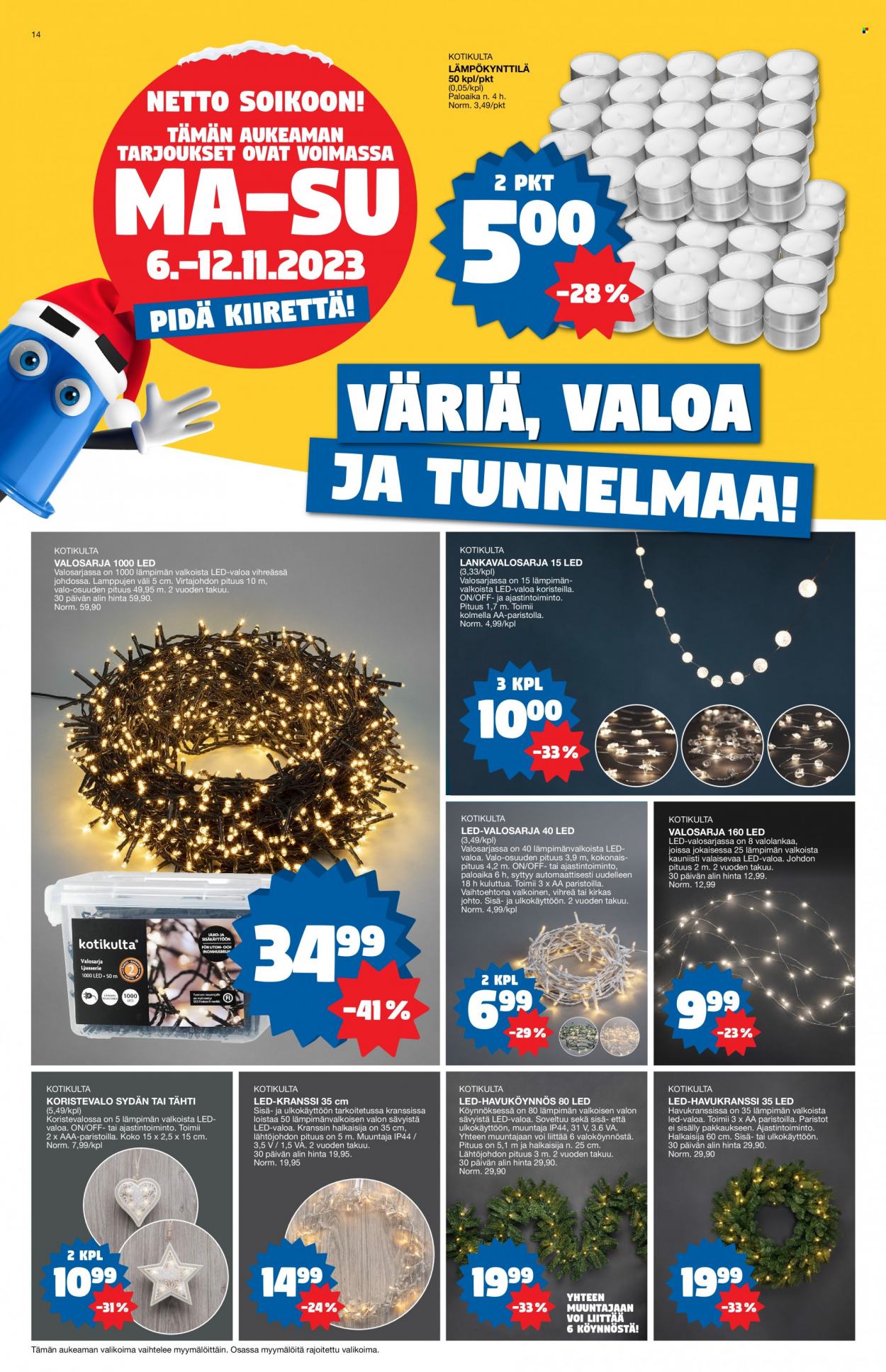 Tokmanni tarjoukset - 06.11.2023 - 12.11.2023. Sivu 14