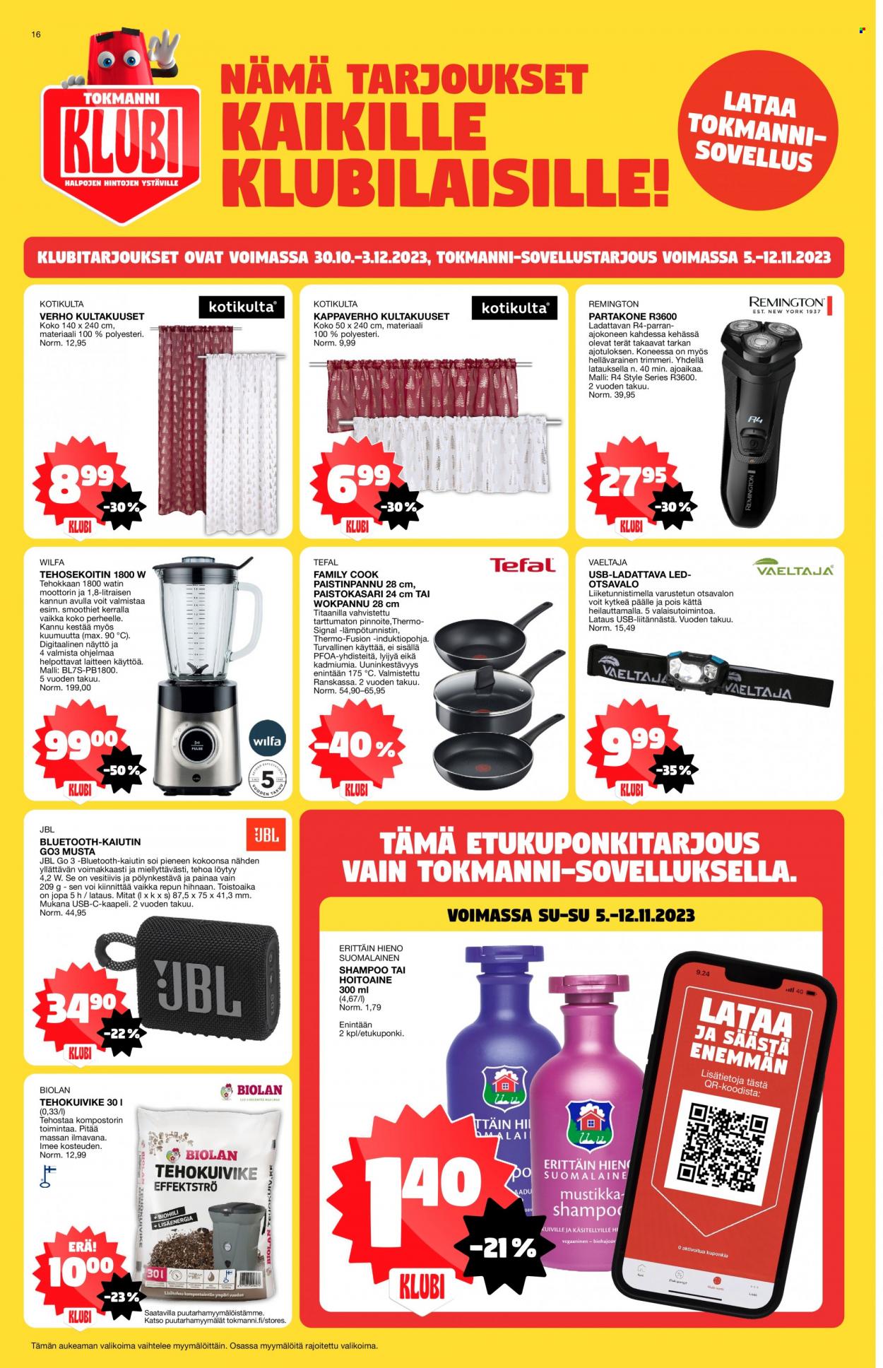 Tokmanni tarjoukset - 06.11.2023 - 12.11.2023. Sivu 16