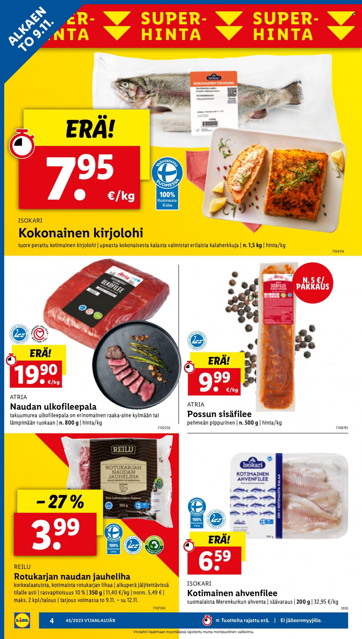 Lidl tarjoukset - 09.11.2023 - 15.11.2023. Sivu 6