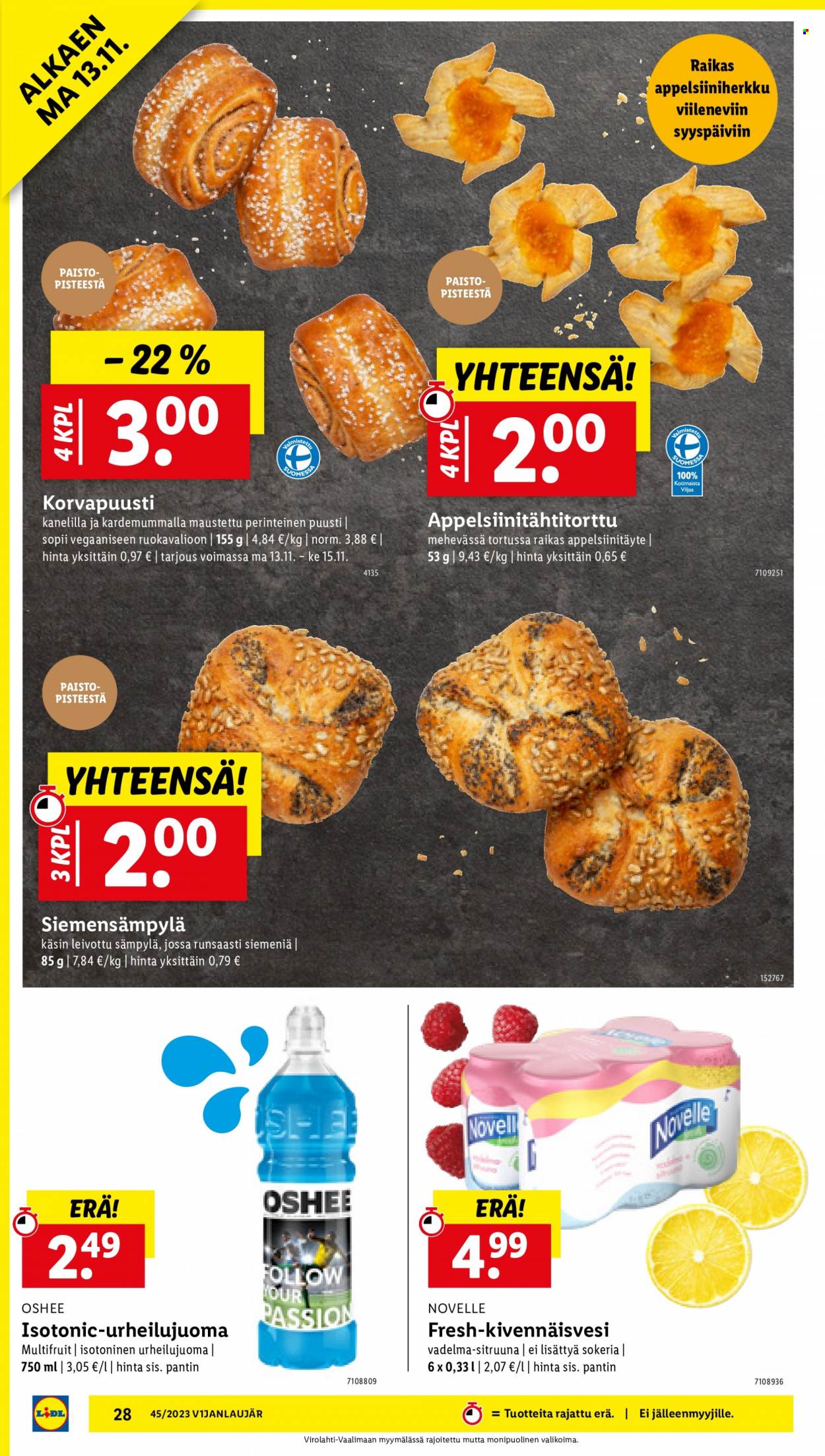 Lidl tarjoukset - 09.11.2023 - 15.11.2023. Sivu 32