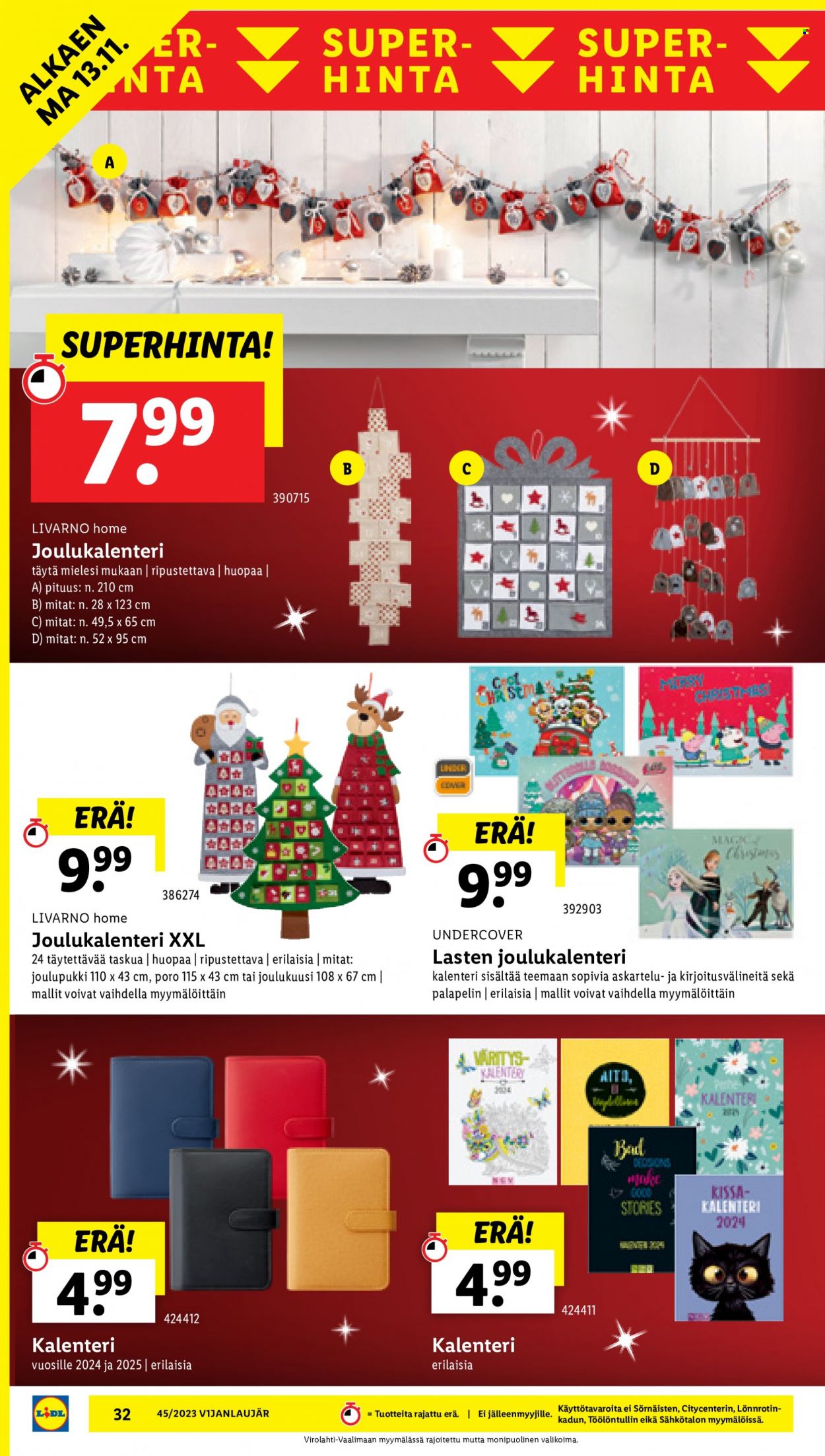 Lidl tarjoukset - 09.11.2023 - 15.11.2023. Sivu 36