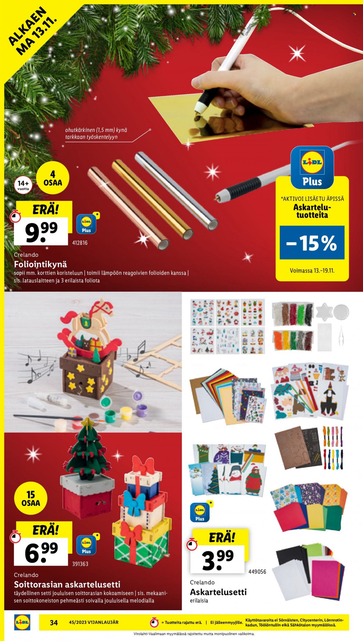 Lidl tarjoukset - 09.11.2023 - 15.11.2023. Sivu 38