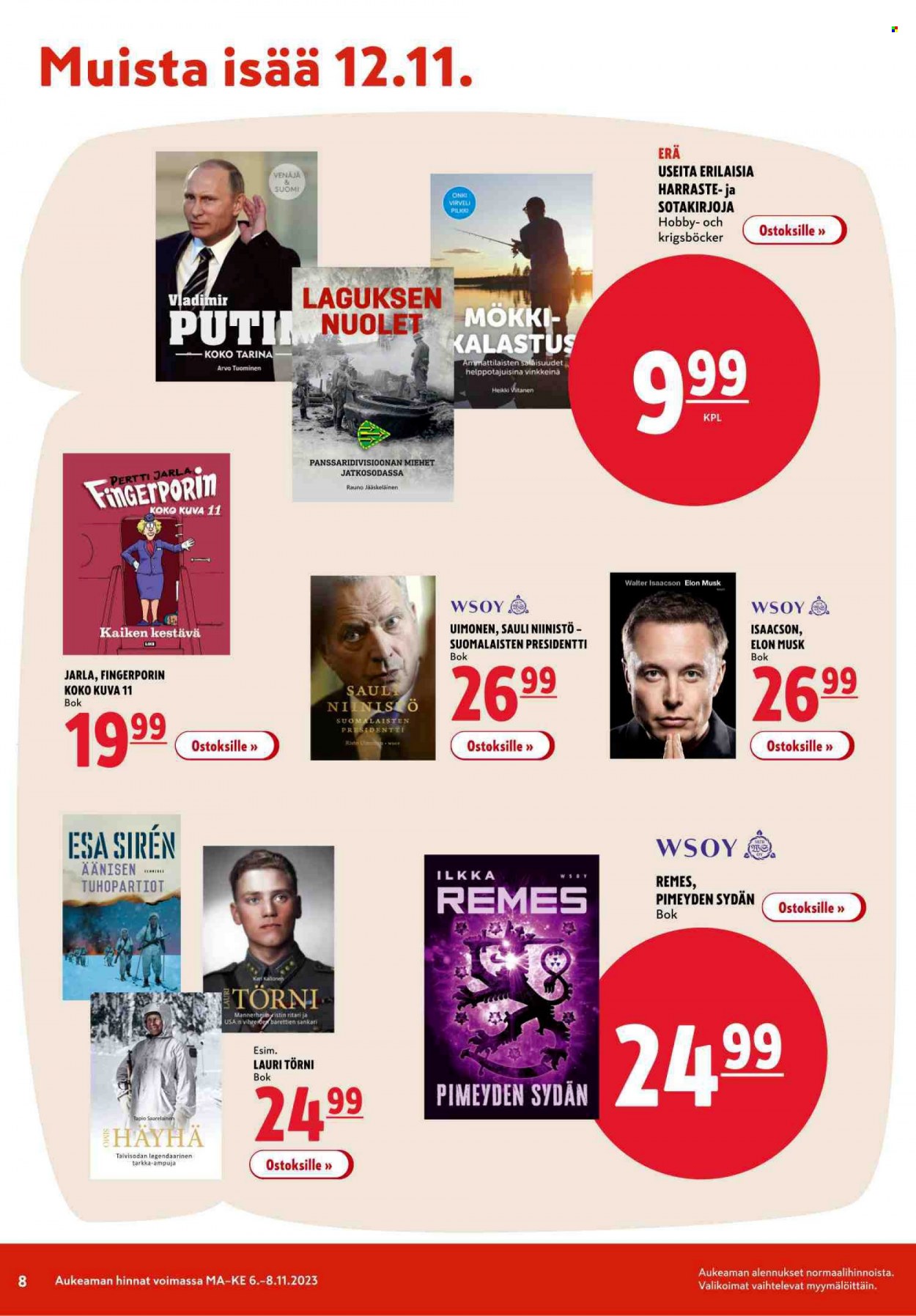 K-citymarket tarjoukset - 06.11.2023 - 08.11.2023. Sivu 8