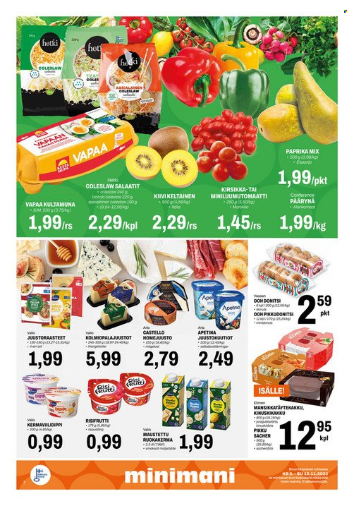 Minimani tarjoukset - 08.11.2023 - 12.11.2023. Sivu 2