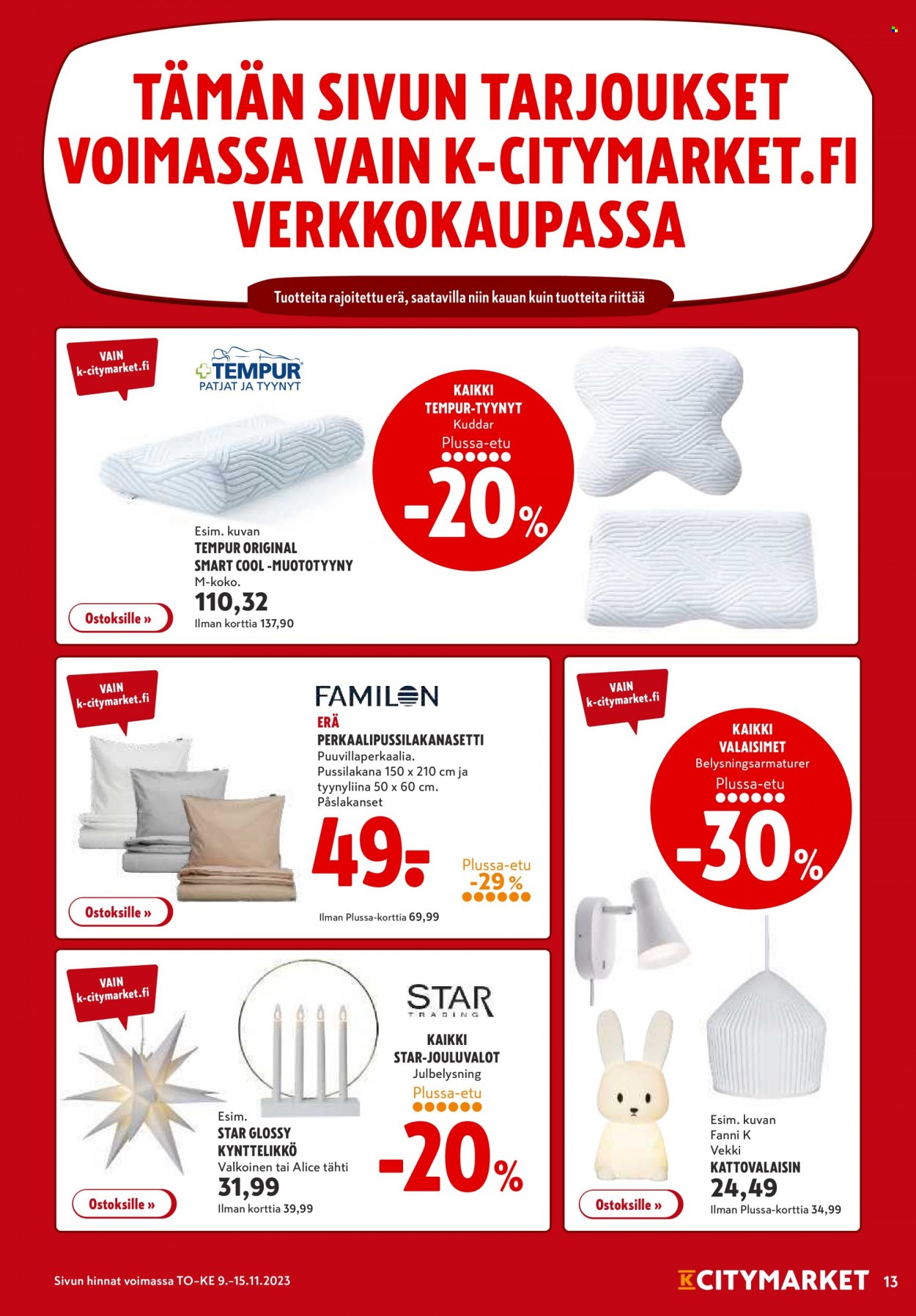 K-citymarket tarjoukset - 09.11.2023 - 15.11.2023. Sivu 13