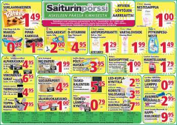 Saiturinpörssi tarjoukset  - 12.11.2023 - 18.11.2023.
