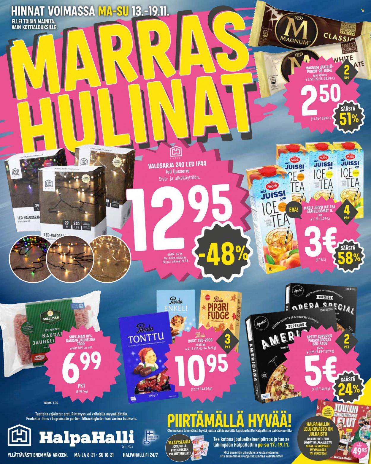 HalpaHalli tarjoukset - 13.11.2023 - 19.11.2023. Sivu 1