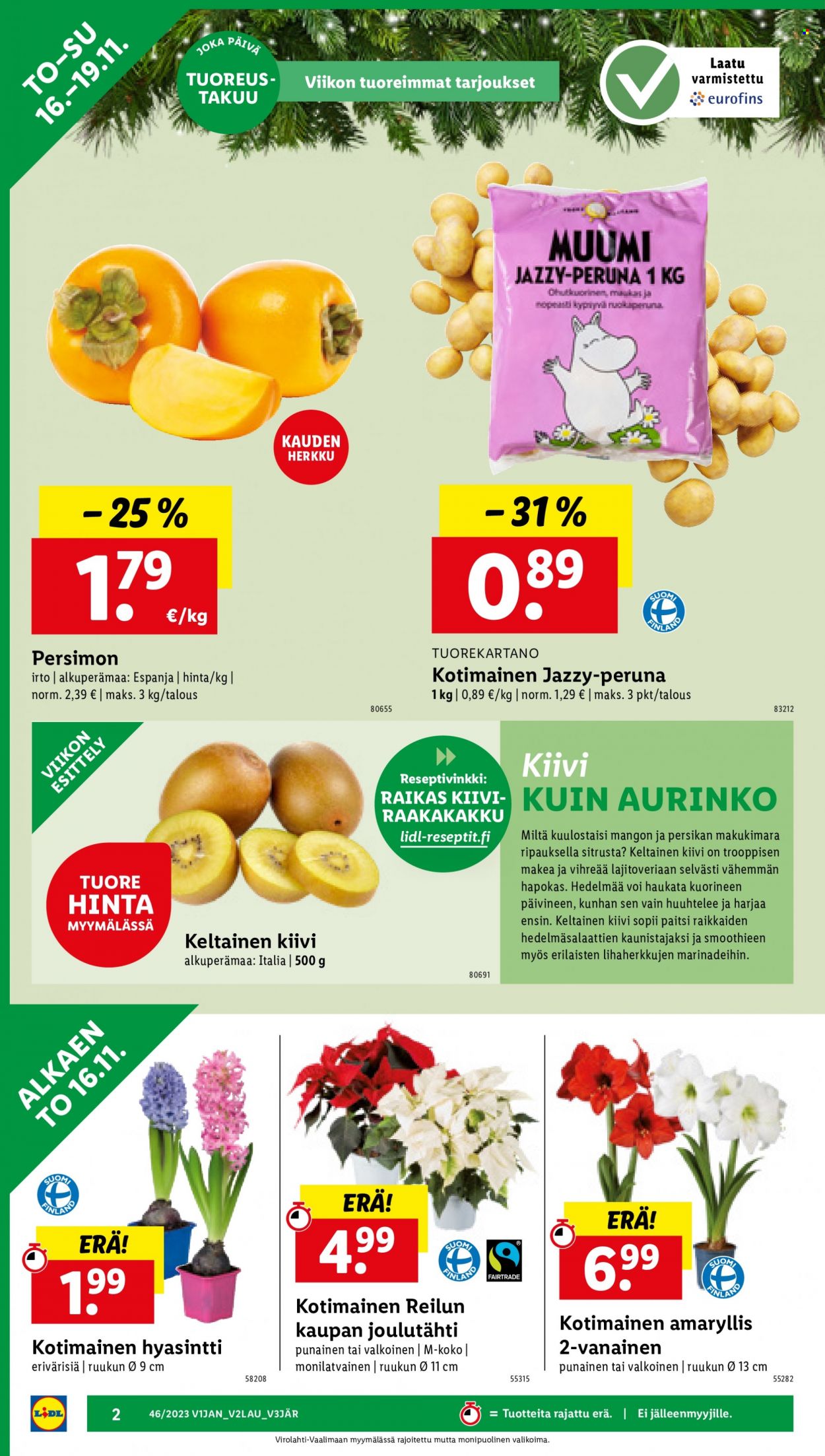 Lidl tarjoukset - 16.11.2023 - 22.11.2023. Sivu 4