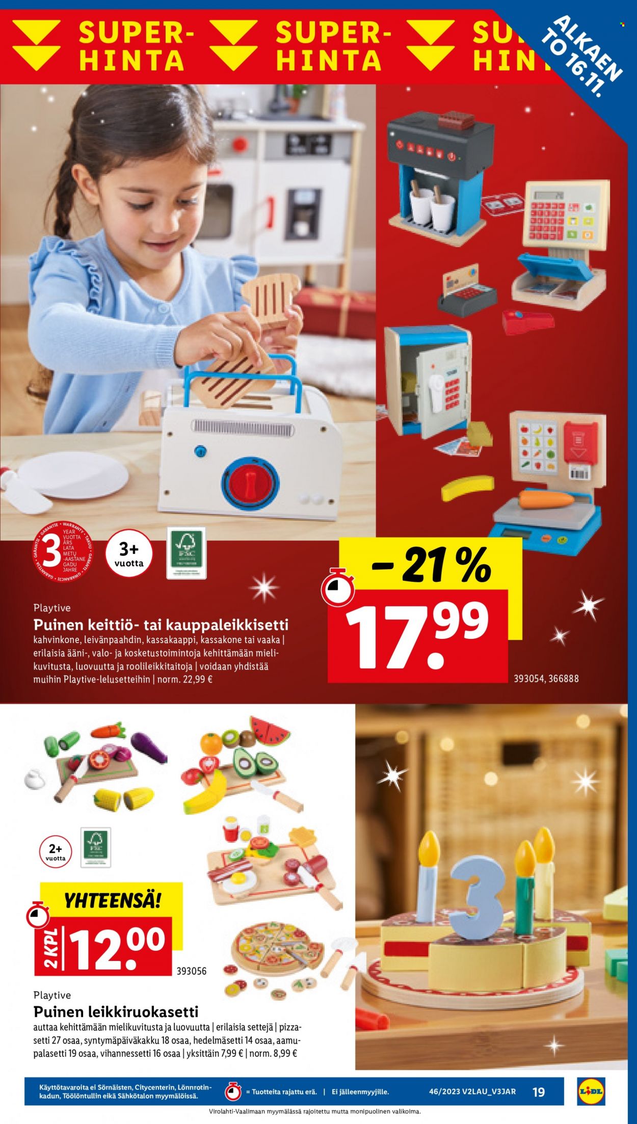 Lidl tarjoukset - 16.11.2023 - 22.11.2023. Sivu 21