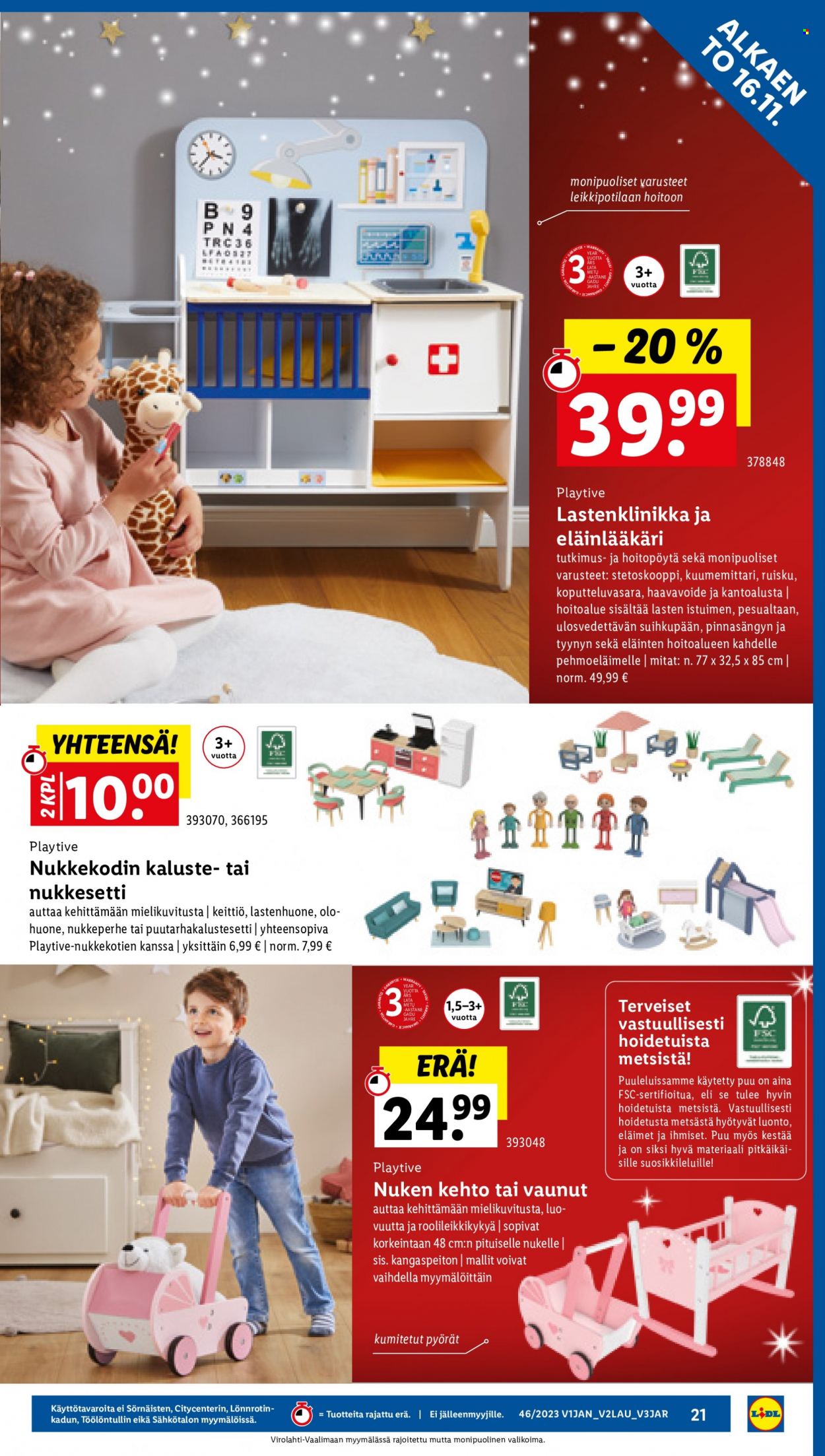 Lidl tarjoukset - 16.11.2023 - 22.11.2023. Sivu 23