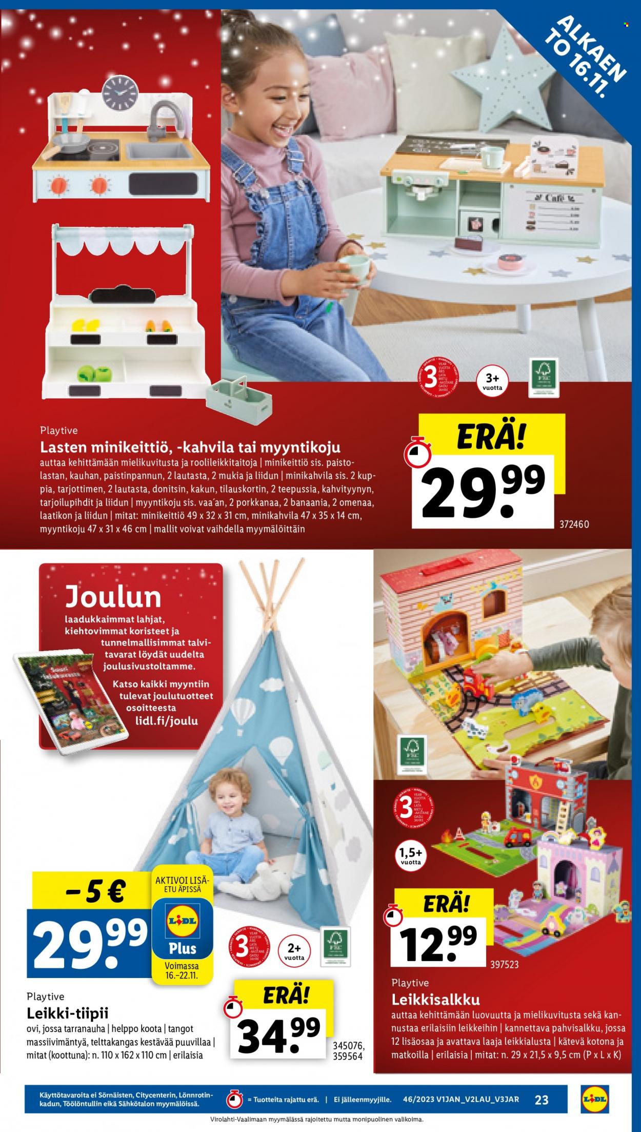 Lidl tarjoukset - 16.11.2023 - 22.11.2023. Sivu 25
