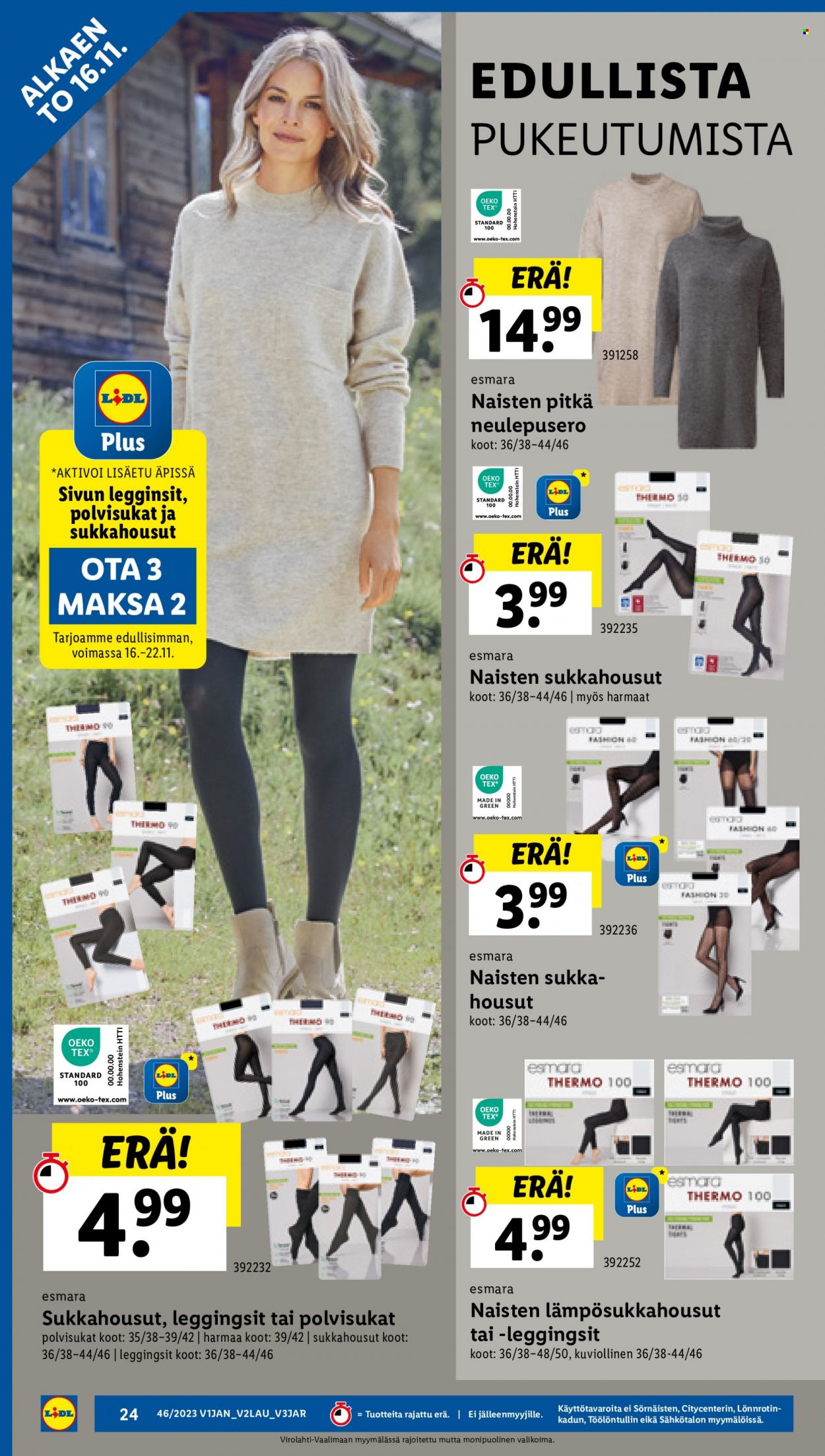 Lidl tarjoukset - 16.11.2023 - 22.11.2023. Sivu 26