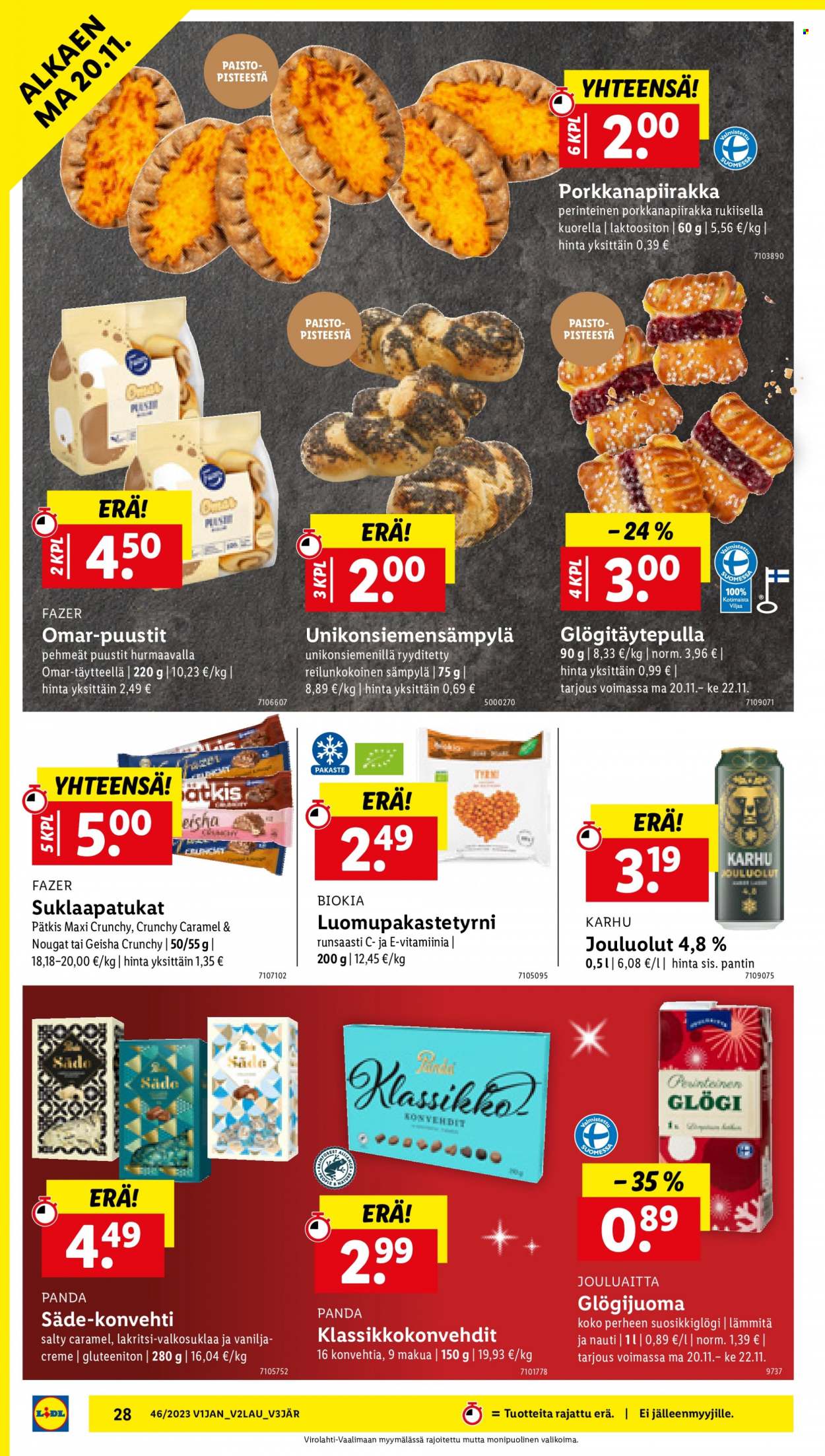 Lidl tarjoukset - 16.11.2023 - 22.11.2023. Sivu 32