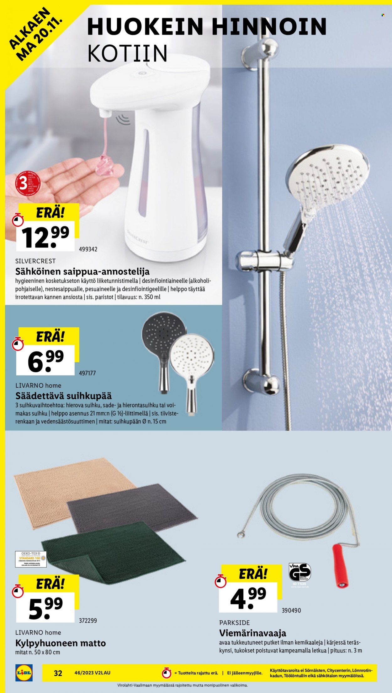 Lidl tarjoukset - 16.11.2023 - 22.11.2023. Sivu 36