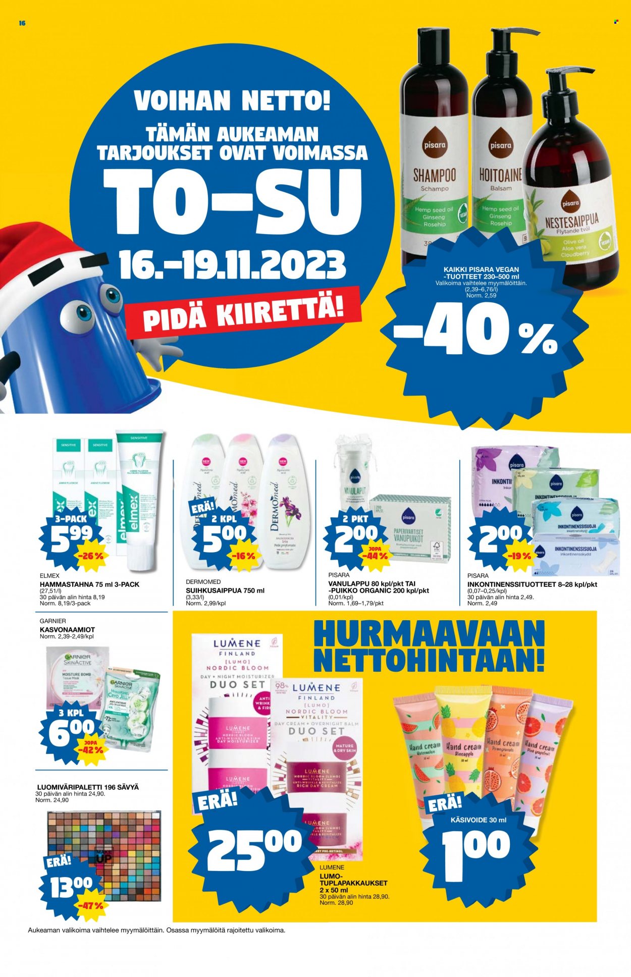 Tokmanni tarjoukset - 13.11.2023 - 19.11.2023. Sivu 16