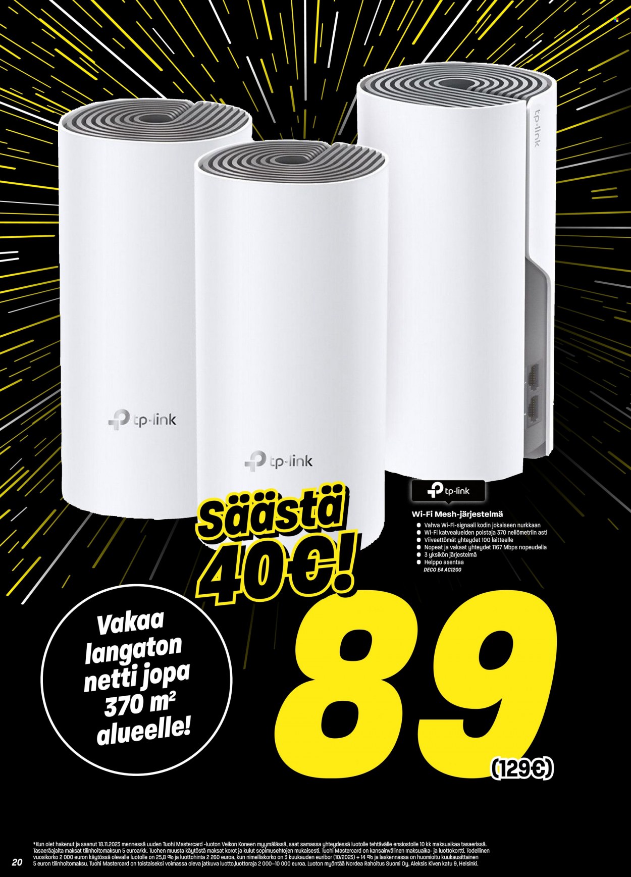 Veikon Kone tarjoukset - 13.11.2023 - 19.11.2023. Sivu 20