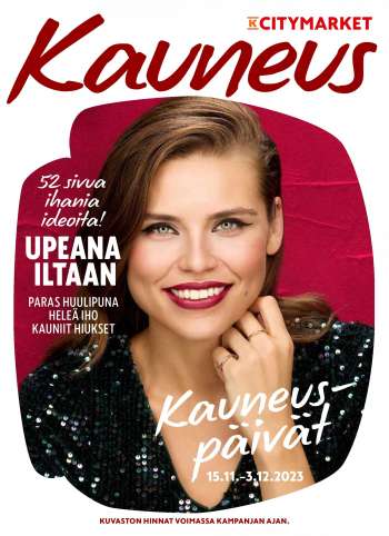K-citymarket tarjoukset  - 15.11.2023 - 03.12.2023.