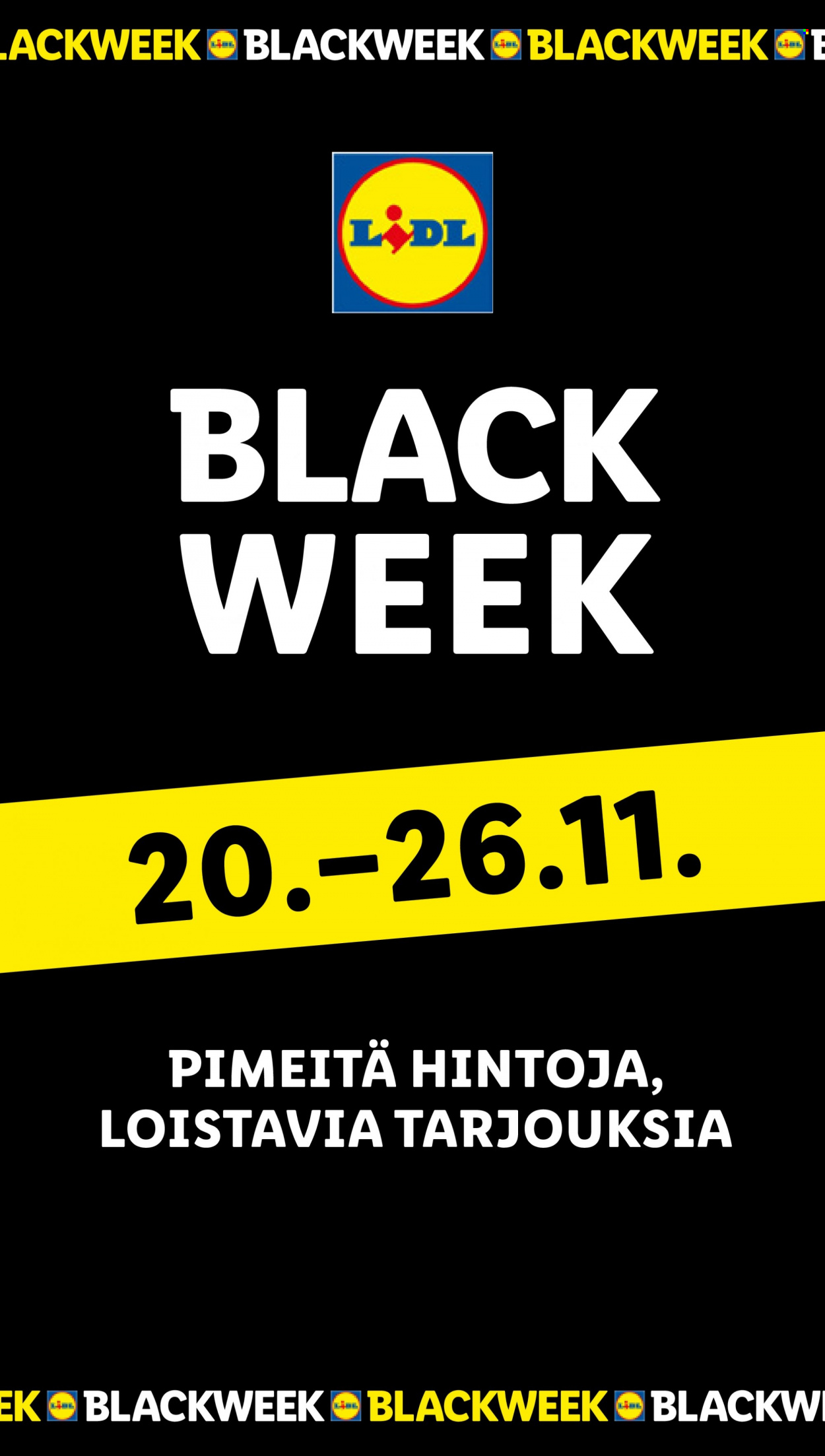 Lidl tarjoukset - 20.11.2023 - 26.11.2023. Sivu 1