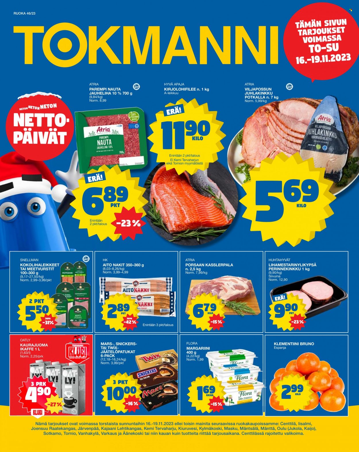 Tokmanni tarjoukset - 16.11.2023 - 19.11.2023. Sivu 1